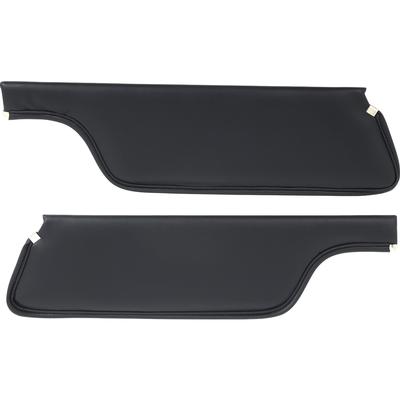 1969-70 Cougar Hardtop Sunvisors; Black