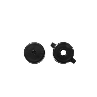 Trim Parts 1955-56 Chevrolet Full Size Car Radio Tone/Sensitivity Knobs & Spacer, Pair - (1079)
