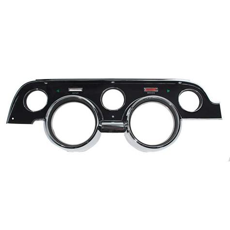 1967 Ford Mustang; Dash Gauge Bezel; Standard Interior; Black
