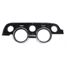 1967 Ford Mustang; Dash Gauge Bezel; Standard Interior; Black