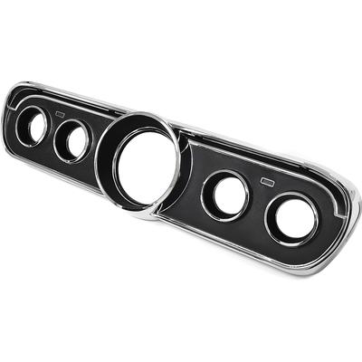 1965 Ford Mustang; GT; Dash Gauge Bezel; Black