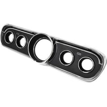 1965 Ford Mustang; GT; Dash Gauge Bezel; Black