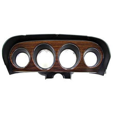 1969 Mustang; Instrument Guage Bezel; with Dark Walnut Woodgrain