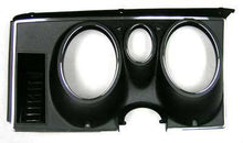 1971-73 Mustang; Instrument Gauge Bezel; Black
