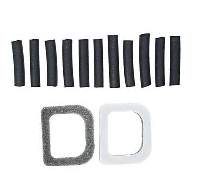 1966 Mustang; Instrument Bezel Lens Anti Rattle Pads