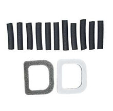 1966 Mustang; Instrument Bezel Lens Anti Rattle Pads
