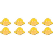 1967-70 Mustang; Instrument Panel Light Filter Set; Yellow; Hardware Not Included