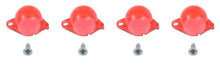 1964-66 Mustang; Instrument Panel Light Filter Set; Red