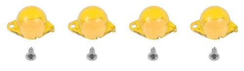 1964-66 Mustang; Instrument Panel Light Filter Set; Yellow