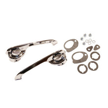 Trim Parts 1955-57 Chevrolet 2-Door Hardtop/Convertible Front Outside Door Handles, Pair - (1200)