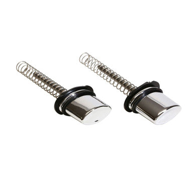 Trim Parts 1955-57 Chevrolet Full Size Car Door Handle Push Button Kit, Pair - (1201A)