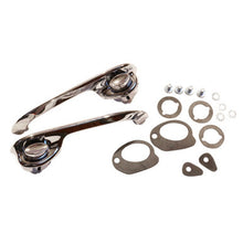 Trim Parts 1955-57 Chevrolet 4-Door Sedan Rear Outside Door Handle Assemblies, Pair - (1203)