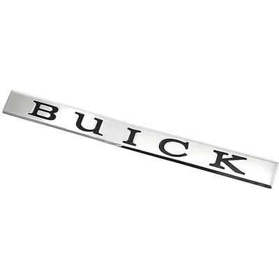 1239747 - 1972 Buick Skylark, GS; Rear Bumper Emblem; Buick Nameplate