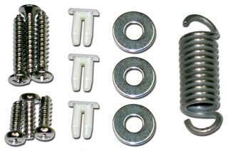 1967-68 Mustang; Headlight Mounting Hardware Set