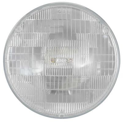 7" Round Halogen Headlight Bulb; With Ford Script