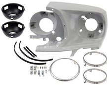1969 Ford Mustang; Headlamp Assembly; With Hardware; LH