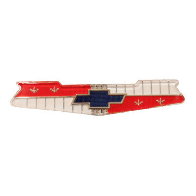 Trim Parts 1956 & 1958 Chevrolet Full Size Car "V8" Trunk Emblem Insert Only, Each - (1302)