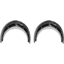 1955-56 Ford Car; Headlight Door Trim Rings
