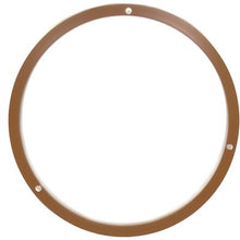 1967-68 Ford Mustang; 7" Headlamp Door Bezel Trim Ring; Unpainted; fits RH or LH Side; Each