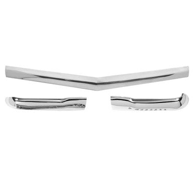 Trim Parts 1956 Chevrolet Full Size Car 3-Piece Front Hood Bar Kit - (1308K)