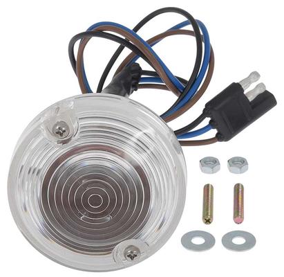 1967-68 Mustang; Park Lamp Assembly; Housing, Lens, Wiring; RH or LH; Each