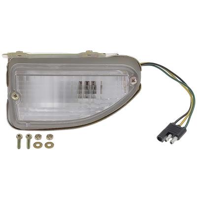 1969 Ford Mustang; Park Lamp Assembly; Clear Lens; LH Driver Side