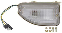 1969 Mustang; Park Lamp Assembly; Clear Lens; with Housing; RH Passenger Side