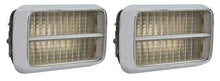 1974 Ford Mustang II; Park Lamp Lens Assembly; Pair; Clear Lens