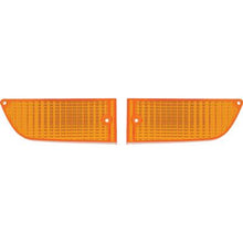 1971-72 Mustang; Park Lamp Lens; Amber; Pair
