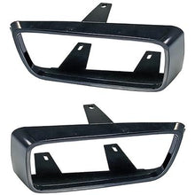 1970 Ford Mustang; Mach 1; Park Lamp Bezels; Black