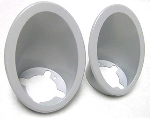 1967-68 Ford Mustang; Park Lamp Bezels; RH & LH; Pair
