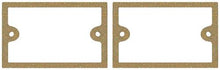 1968-70 Ford Falcon; Park Lamp Lens Gaskets; Pair