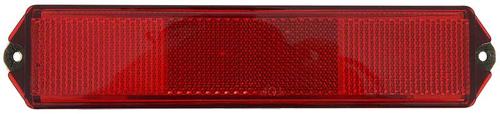 1968 Mustang; Quarter Panel Reflector Lens; with Painted Bezel; Each
