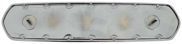 1968 Mustang; Quarter Panel Reflector Assembly; w/o Markings; with Chrome Bezel