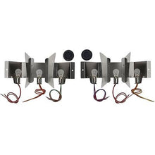 1967 Mustang; Tail Lamp 3-Bulb Insert Conversion Set; C7ZZ-STL-13400; Pair