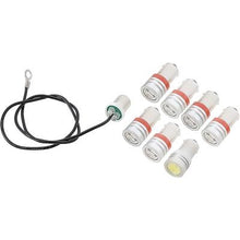 1964-65 Mustang; Instrument Gauge Cluster LED Bulb Kit; 8-Piece Set; Red Illumination