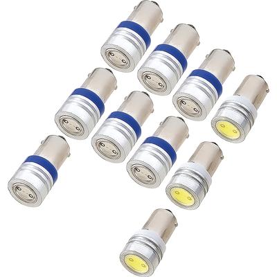 1967-68 Mustang; Instrument Gauge Cluster LED Bulb Kit; 10-Piece Set; Blue Illumination