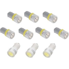 1967-68 Mustang; Instrument Gauge Cluster LED Bulb Kit; 10-Piece Set; Amber Illumination