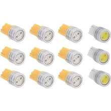 1969-73 Mustang; Instrument Gauge Cluster LED Bulb Set; For Models Without Factory Tach; 12-Piece Set; Amber Illuminatio