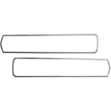 1967 Mustang Tail Lamp Bezels; Fits Shelby/Eleanor Models; Polished Aluminum Finish; LH and RH