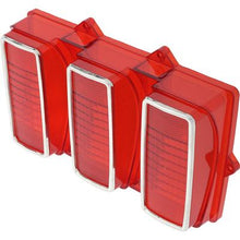 1969 Mustang; Tail Lamp Lens, With Trim