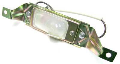1967-70 Mustang, Cougar; Rear License Lamp Assembly; with Lens, Housing, Connector