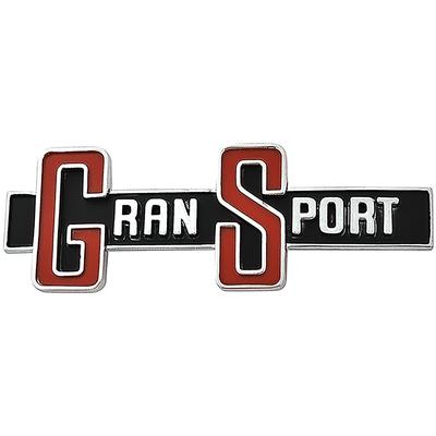 1361108 - 1966 Buick Gran Sport; Grill Emblem; Gran Sport Nameplate