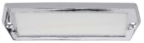 1964-72 Ford F-Series Truck; Dome Lamp Lens; With Chrome Bezel