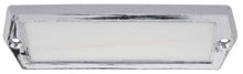 1964-72 Ford F-Series Truck; Dome Lamp Lens; With Chrome Bezel