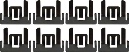 13940 - 1962-65 Chevy II, Nova; Upper Door Ledge Reveal Molding Clips; 8 Piece Set
