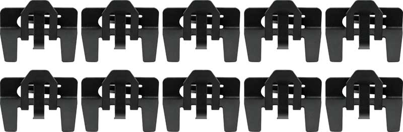 13941 - 1966-67 Chevy II, Nova; Upper Door Ledge Reveal Molding Clips; Set of 10