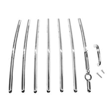 Trim Parts 1955-57 Chevrolet Nomad Complete 8-Piece Rear Tailgate Trim Kit - (1398)