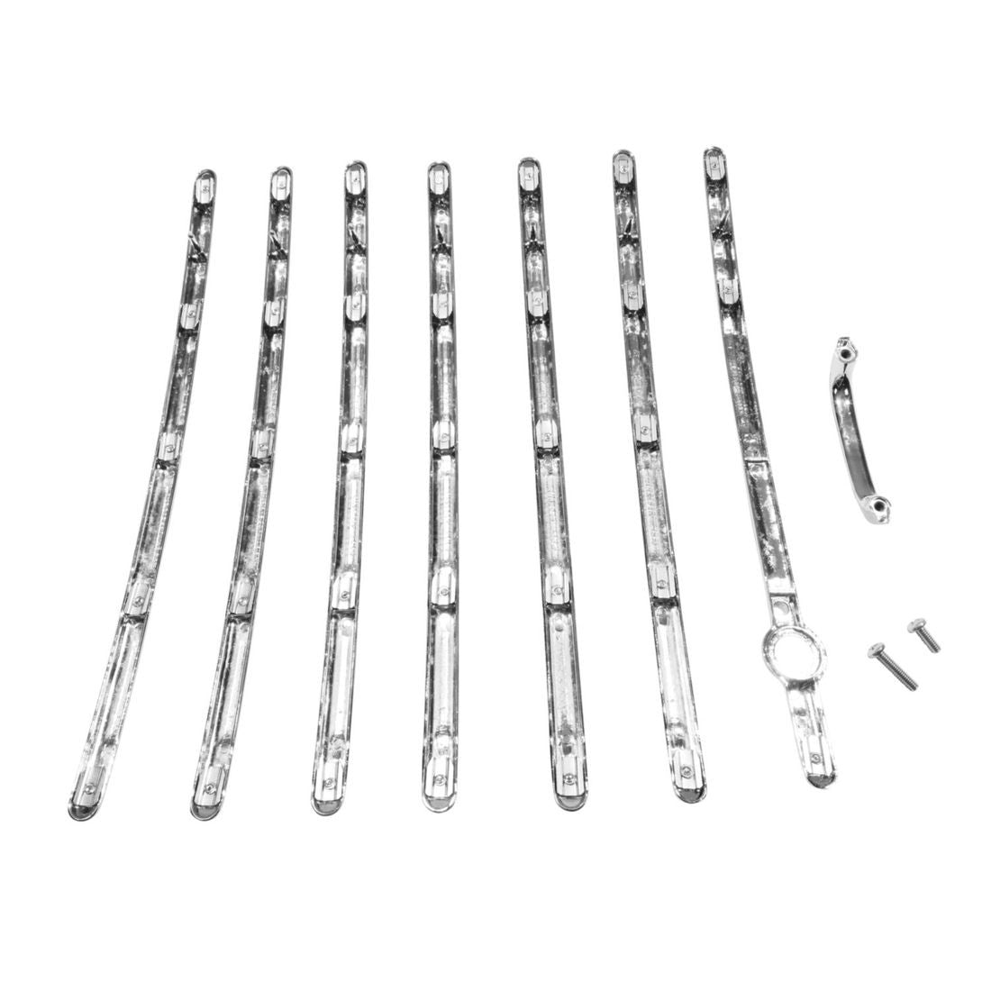 Trim Parts 1955-57 Chevrolet Nomad Complete 8-Piece Rear Tailgate Trim Kit - (1398)
