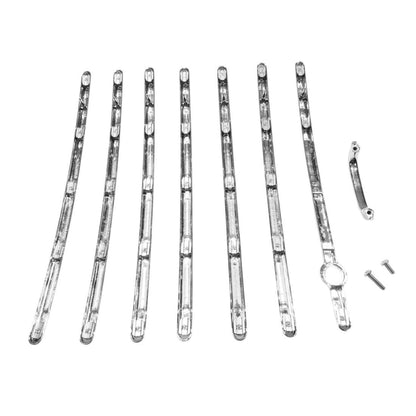 Trim Parts 1955-57 Chevrolet Nomad Complete 8-Piece Rear Tailgate Trim Kit - (1398)